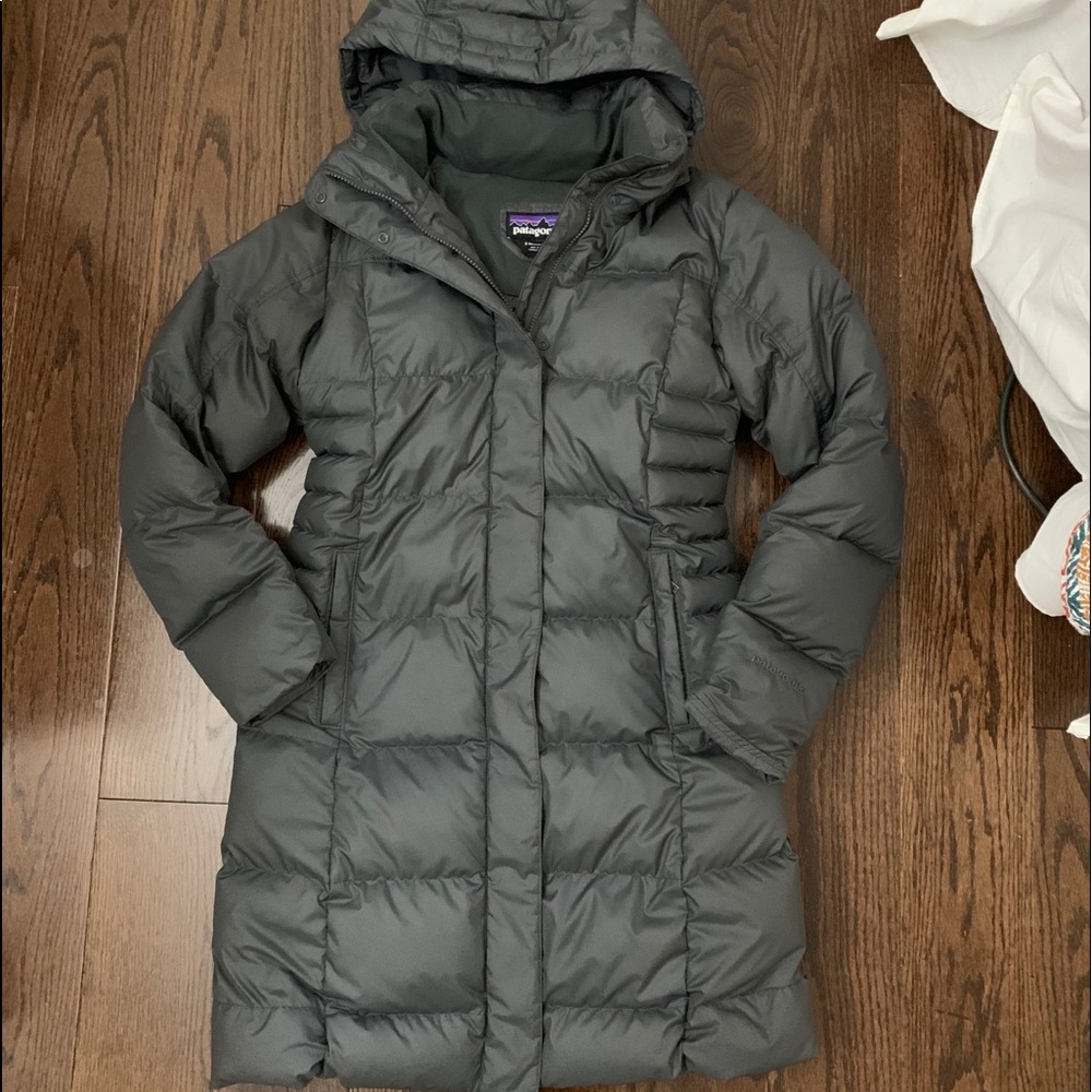 Patagonia down with it parka forge grey